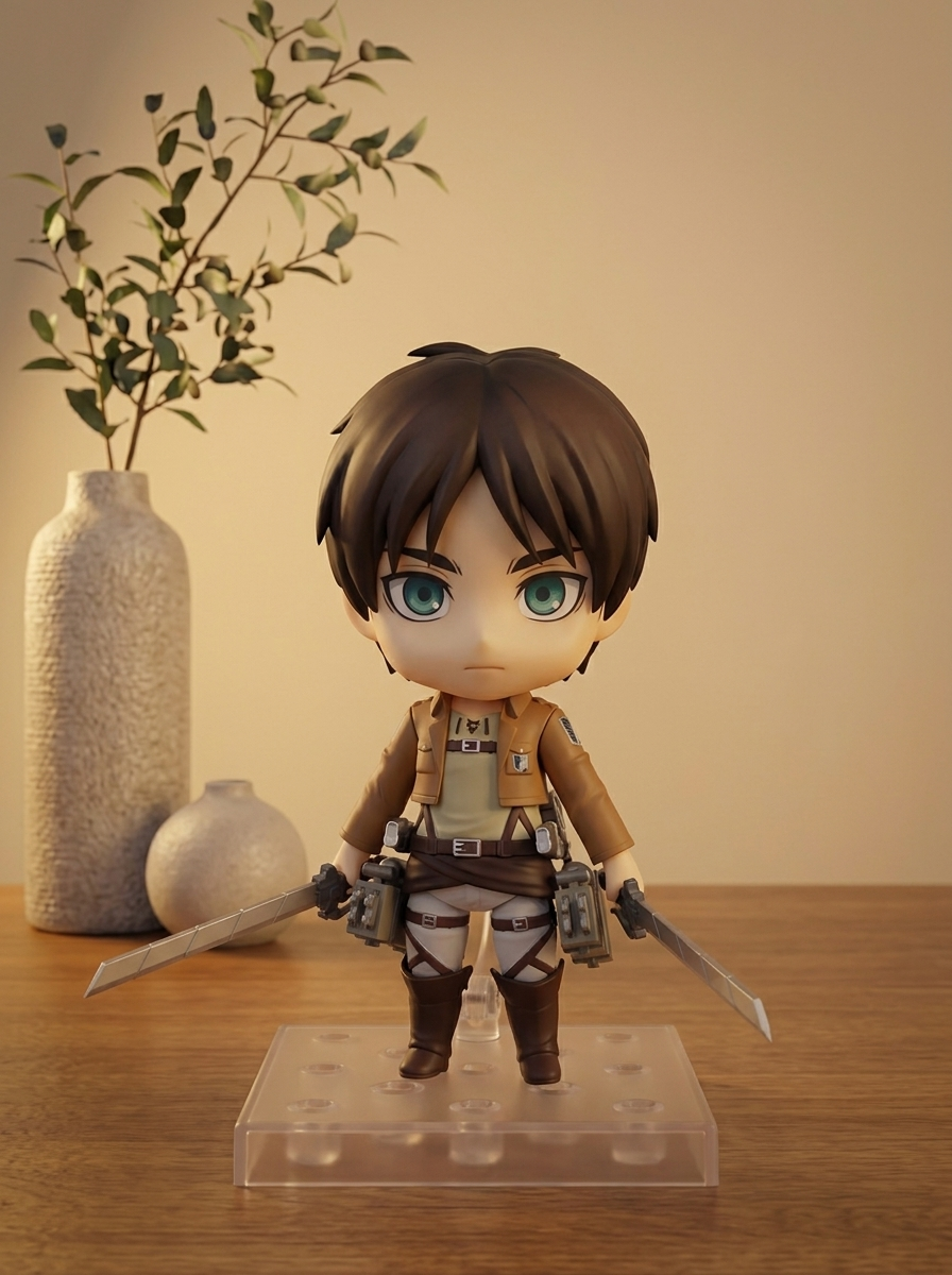 Eren Yeager - 3D Printed Attack on Titan Figure