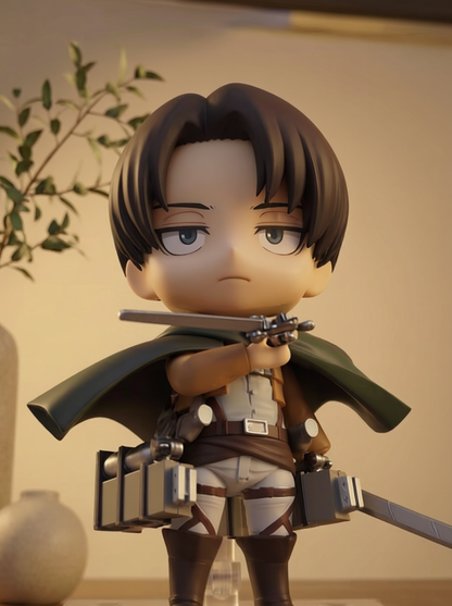 Levi Ackerman - 3D Printed Attack on Titan Figure