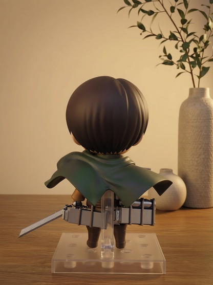 Levi Ackerman - 3D Printed Attack on Titan Figure