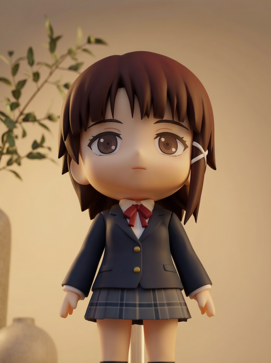 Serial Experiments Lain - 3D Printed Lain Iwakura Figure