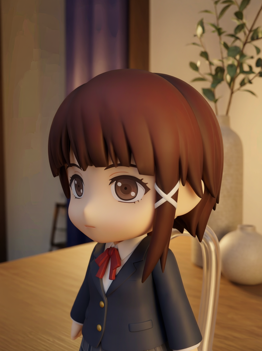 Serial Experiments Lain - 3D Printed Lain Iwakura Figure