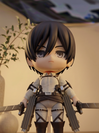 Mikasa Ackerman - 3D Printed Attack on Titan Figure