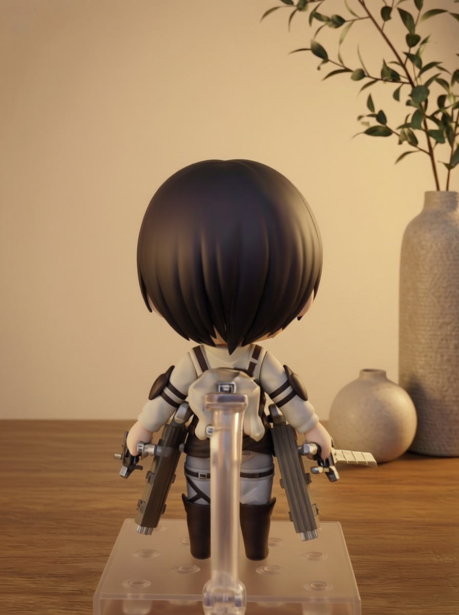 Mikasa Ackerman - 3D Printed Attack on Titan Figure